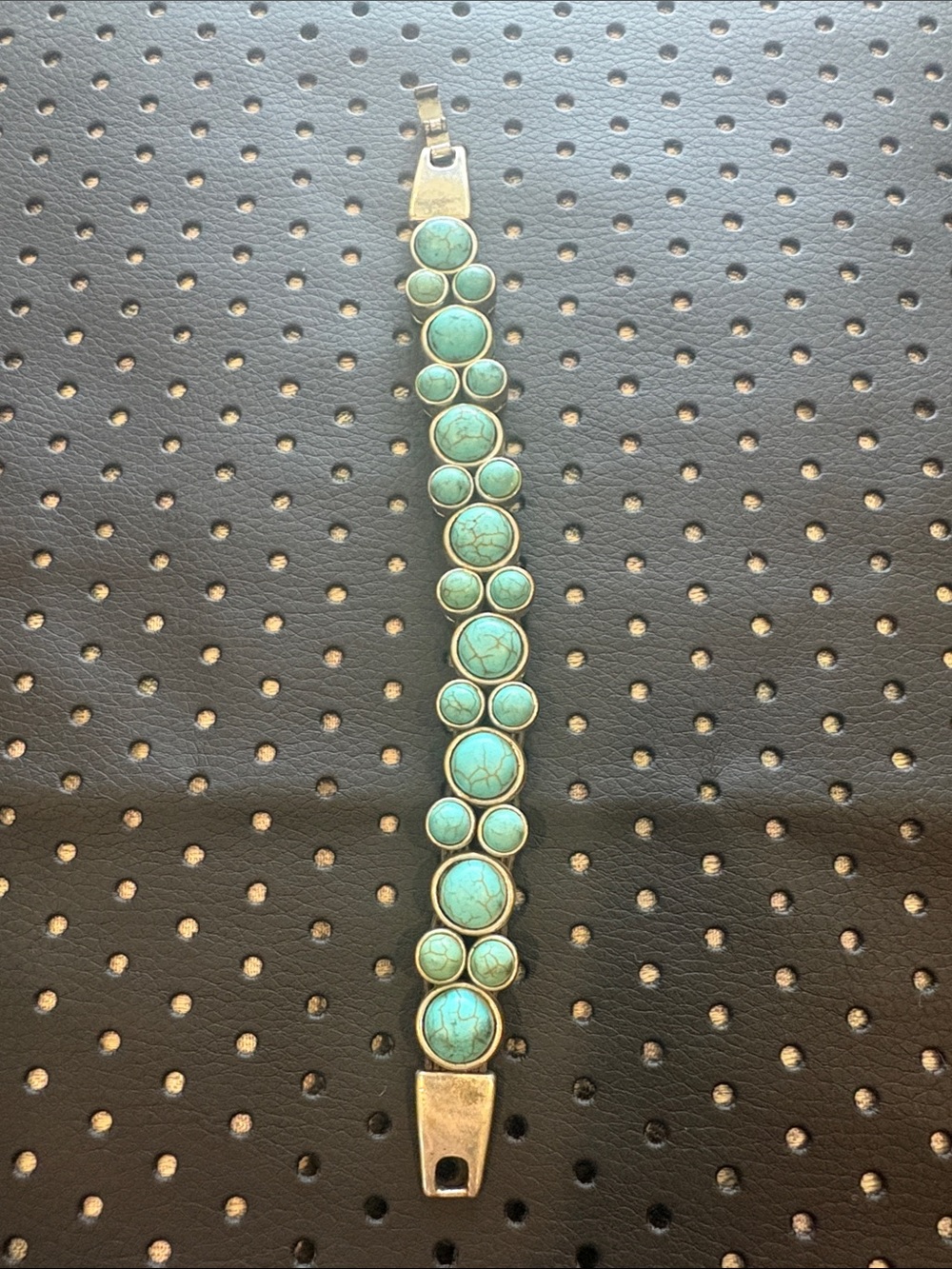 Turquoise Stone Cluster Bracelet - Women Jewelry